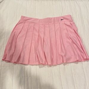 Pink Nike Pleated Tennis Skort